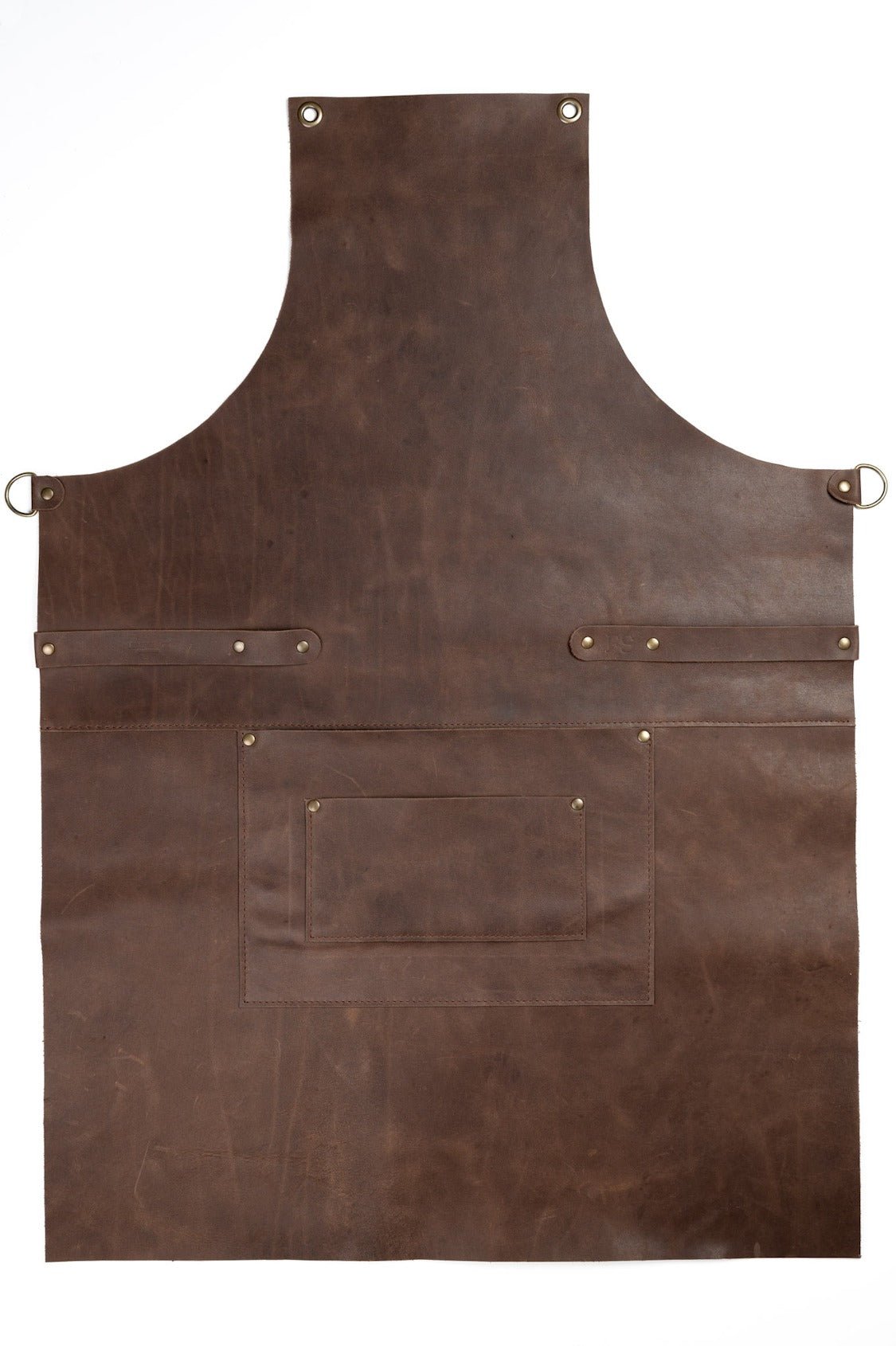 Grillschürze - Mocca - LederGlück Manufaktur