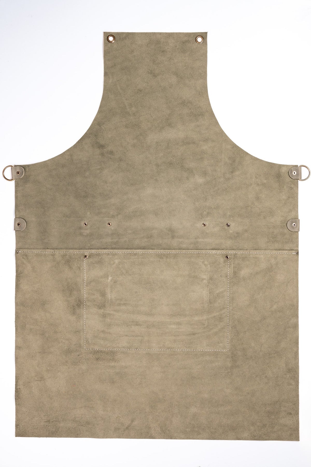 Leder Grillschürze – Camel - LederGlück Manufaktur
