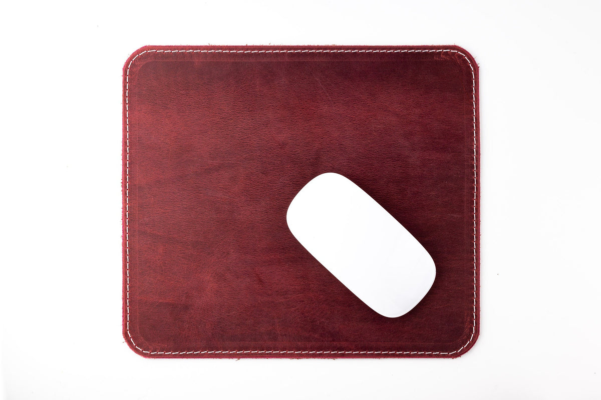 Mousepad - Chianti - LederGlück Manufaktur