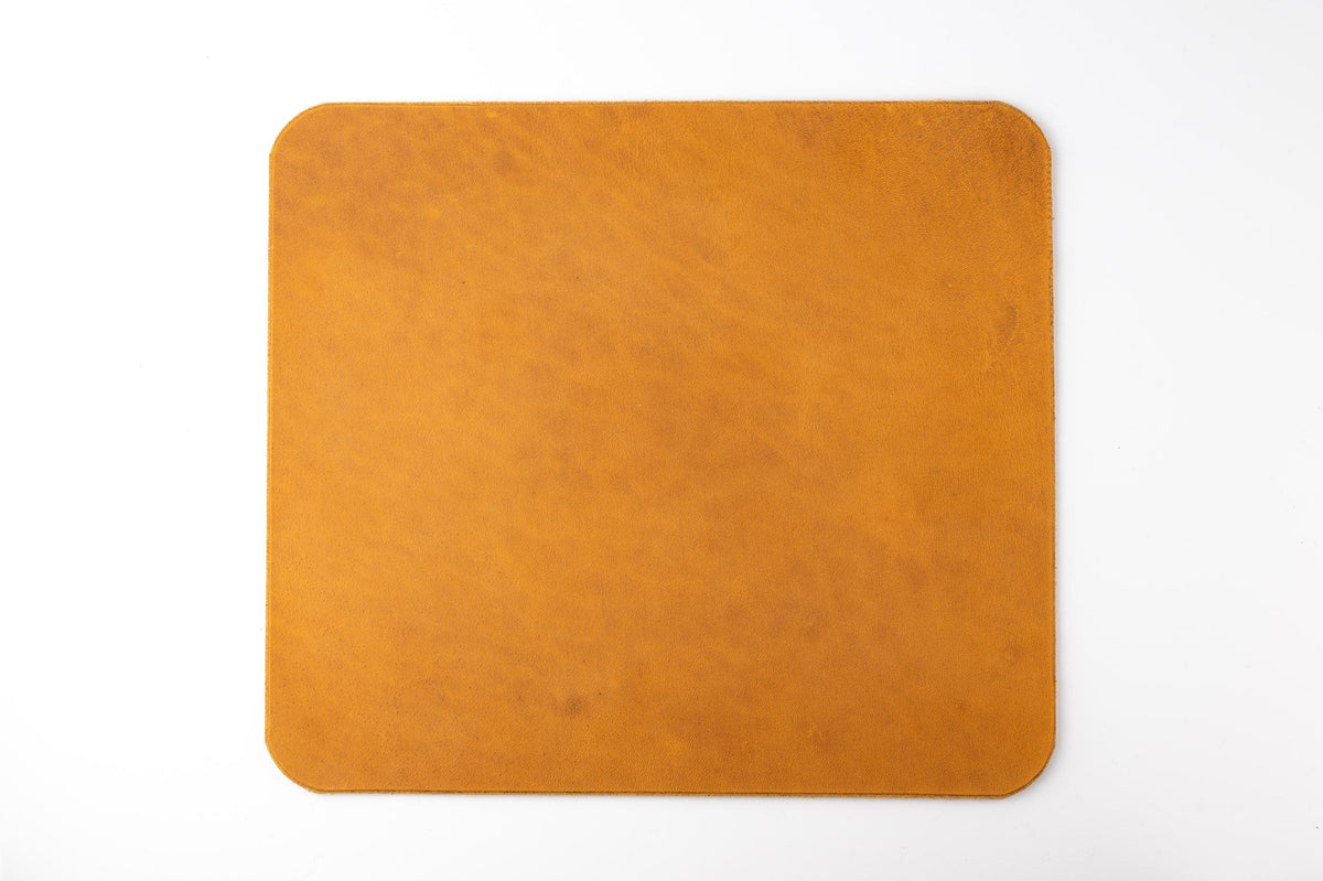 Mousepad - Cognac - LederGlück Manufaktur