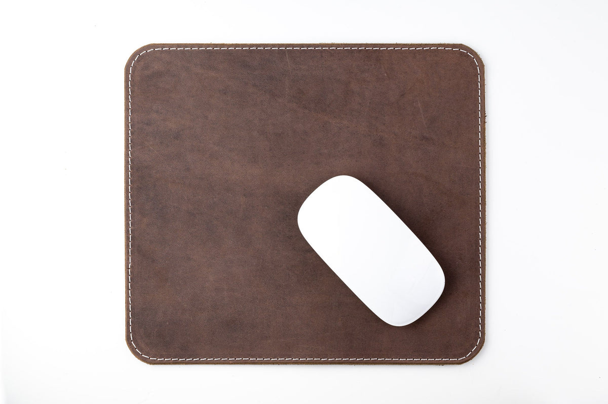 Mousepad - Mocca - LederGlück Manufaktur
