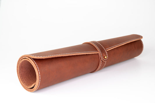 Schreibtischunterlage Leder – Hazel - LederGlück Manufaktur